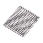 Silver pendant, 'Weave Charm' - 950 Silver Charm Pendant Depicting Traditional Woven Mat