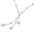 Cultured pearl pendant necklace, 'Pearl Crush in White' - Cultured Freshwater Pearl Pendant Necklace (image 2e) thumbail