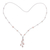 Cultured pearl pendant necklace, 'Pearl Crush in Peach' - Hand Made Cultured Pearl Pendant Necklace (image 2c) thumbail