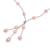 Cultured pearl pendant necklace, 'Pearl Crush in Peach' - Hand Made Cultured Pearl Pendant Necklace (image 2e) thumbail