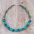 Multi-gemstone pendant necklace, 'Into the Oracle' - Thai Quartz and Serpentine Beaded Necklace (image 2b) thumbail
