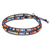 Agate and leather wrap bracelet, 'Chase the Rainbow' - Agate and Leather Beaded Wrap Bracelet (image 2e) thumbail