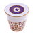 Taza de porcelana Benjarong - Taza de porcelana Benjarong con tapa de Tailandia