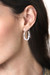 Sterling silver drop earrings, 'Curves Ahead' - Hand Made Thai Sterling Silver Drop Earrings