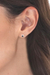 Sapphire stud earrings, 'Great Beauty in Blue' - Blue Sapphire Stud Earrings with Floral Motif