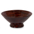 Lacquered bamboo centerpiece, 'Swirls' - Lacquered bamboo centerpiece