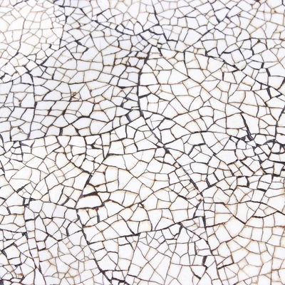Eggshell mosaic centerpiece, 'Storm' - Eggshell mosaic centerpiece