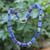 Lapis lazuli beaded necklace, 'Blue on Blue' - Artisan Crafted Lapis Lazuli Necklace (image 2b) thumbail