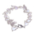 Cultured pearl bracelet, 'Born of the Sea in White' - Baroque Cultured Pearl Bracelet from Thailand (image 2c) thumbail