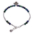 Azure-malachite beaded charm bracelet, 'Zen Moment' - Beaded Bracelet with Azure-Malachite (image 2c) thumbail