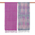 Hand-woven batik silk scarves, 'Stormy Sky' (pair) - Hand-Woven Batik Silk Scarves in Purple and Grey (Pair) (image 2c) thumbail
