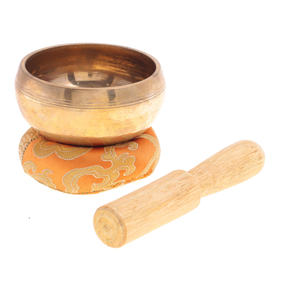 Brass Singing Meditation Bowl Set from Thailand 93 Pieces)