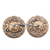 Brass alloy cymbals, 'Dragon Voice' - Buddhist-Style Small Brass Alloy Cymbals