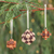 Wood ornaments, 'Creative Christmas' (set of 3) - Small Wooden Puzzle Ornaments (Set of 3) (image 2) thumbail