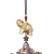 Aluminum and brass wind chime, 'Sage Elephant' - Elephant Themed Wind Chime Made in Thailand
