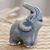 Figurilla de cerámica celadón - Figurilla de cerámica artesanal