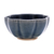 Celadon ceramic pinch bowl, 'Flower Bloom in Blue' - Fluted Small Celadon Ceramic Bowl