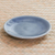 Small celadon ceramic plate, 'Just a Taste in Blue' - Celadon Ceramic Small Plate