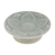 Celadon ceramic footed plate, 'Lanna Lotus' - Floral Motif Footed Plate