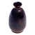 Ceramic bud vase, 'Thai Rustic' - Artisan Crafted Ceramic Bud Vase (image 2b) thumbail