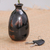Ceramic bud vase, 'Thai Rustic' - Artisan Crafted Ceramic Bud Vase (image 2j) thumbail