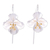 Gold-accented drop earrings, 'Ever-Blooming' - Thai Gold-Accented Sterling Silver Drop Earrings