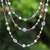 Multi-gemstone beaded strand necklace, 'Fancy Purple' - Purple Multi-Gemstone Beaded Strand Necklace from Thailand (image 2) thumbail