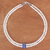 Cultured pearl and lapis lazuli beaded pendant necklace, 'Lapis Lazuli Aura' - Thai Cultured Pearl and Lapis Lazuli Beaded Pendant Necklace (image 2b) thumbail