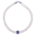 Cultured pearl and lapis lazuli beaded pendant necklace, 'Lapis Lazuli Aura' - Thai Cultured Pearl and Lapis Lazuli Beaded Pendant Necklace (image 2d) thumbail