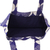 Yogamatten-Tasche aus Baumwolle - Mitternachtsblaue Yogamatten-Tasche aus Baumwolle mit modernem Muster