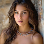 Aquamarine beaded necklace, 'Wonderful Light Blue' - Aquamarine Beaded Necklace with 14k Gold Accents