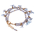 Aquamarine beaded bracelet, 'Wonderful Light Blue' - Aquamarine Beaded Bracelet with 14k Gold Accents