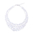 Glass beaded choker necklace, 'Crystallized Nights' - Glass Beaded Choker Necklace from Thailand thumbail
