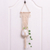 Cotton macrame flower pot hanger, 'Bountiful Harmony' - Thai Artisan Crafted Cotton Macrame Indoor Flower Pot Hanger