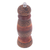 Wood pepper mill, 'Embellished Pepper' - Handcrafted Palm and Teak Wood Pepper Mill from Thailand