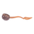 Wood scoop, 'Delicious Coconut' - Coconut Shell and Teak Wood Scoop Crafted in Thailand (image 2c) thumbail