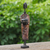 estatuilla de latón - Estatuilla de latón y hierro de un hombre abstracto hecho a mano en Tailandia