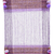 Tapiz de pared de algodón - Tapiz geométrico de algodón hecho a mano en tono azul violeta
