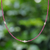 Quartz beaded necklace, 'Fuchsia Style' - Thai Quartz Beaded Necklace with Silver Accents (image 2) thumbail