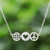 Sterling silver pendant necklace, 'Peace Line' - Sterling Silver Pendant Necklace Inspired by Peace (image 2) thumbail