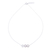 Sterling silver pendant necklace, 'Peace Line' - Sterling Silver Pendant Necklace Inspired by Peace thumbail
