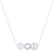 Sterling silver pendant necklace, 'Peace Line' - Sterling Silver Pendant Necklace Inspired by Peace (image 2e) thumbail