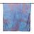Cotton scarf, 'Lovely Cloud' - Hand-Dyed Blue and Brown Cotton Wrap Scarf from Thailand (image 2d) thumbail