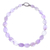 Amethyst and hematite beaded necklace, 'Wise Thoughts' - Bohemian Amethyst and Hematite Beaded Necklace from Thailand (image 2c) thumbail