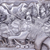 Aluminum repousse wall panel, 'Duel of Elephants' - Handcrafted Aluminum Repousse Wall Panel of Ancient War