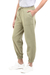 Cotton twill jogger pants, 'Daily Casual' - Cotton Twill Jogger Pants with Pockets and Drawstring Waist (image 2b) thumbail