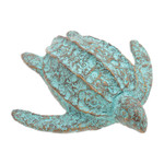 Recycled paper sculpture, 'Eco Turtle' - Eco-Friendly Recycled Paper Turtle Sculpture from Thailand