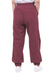 Cotton twill jogger pants, 'Daily Bordeaux' - Bordeaux Cotton Twill Jogger Pants with Drawstring Waist