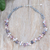 Multi-gemstone beaded necklace, 'Autumn Rose' - Delicate Rhodonite Cultured Pearl and Quartz Beaded Necklace (image 2) thumbail