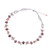 Multi-gemstone beaded necklace, 'Autumn Rose' - Delicate Rhodonite Cultured Pearl and Quartz Beaded Necklace (image 2c) thumbail
